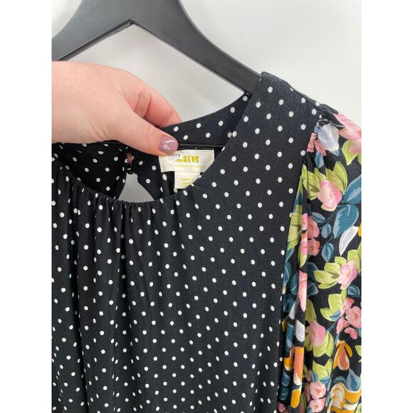 Anthropologie Maeve Sawyer Balloon-Sleeved Tunic Dress Size Small - Picture 5 of 9